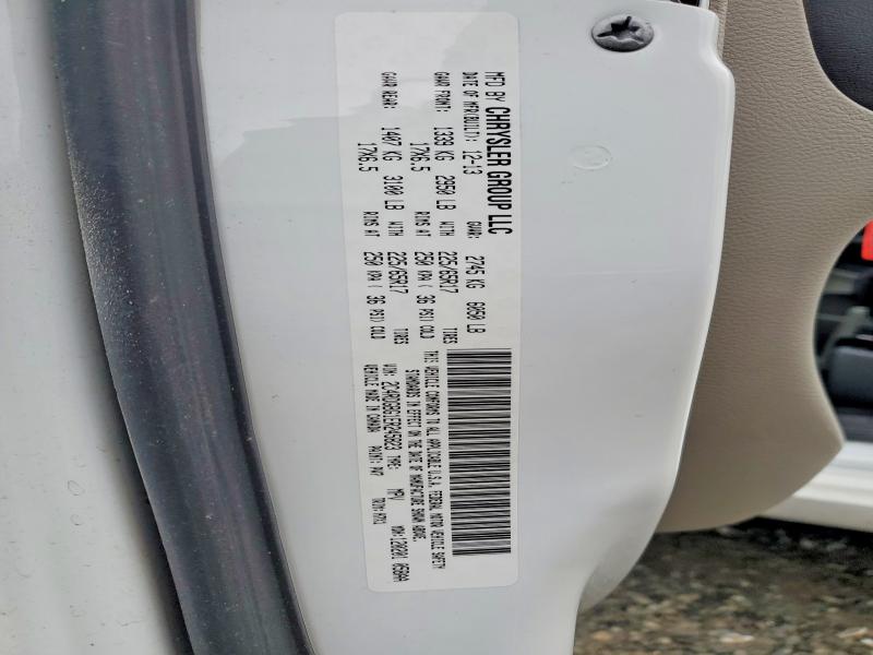 Photo 14 from auction – 2014 DODGE GRAND CARA with VIN 2C4RDGBG1ER245823