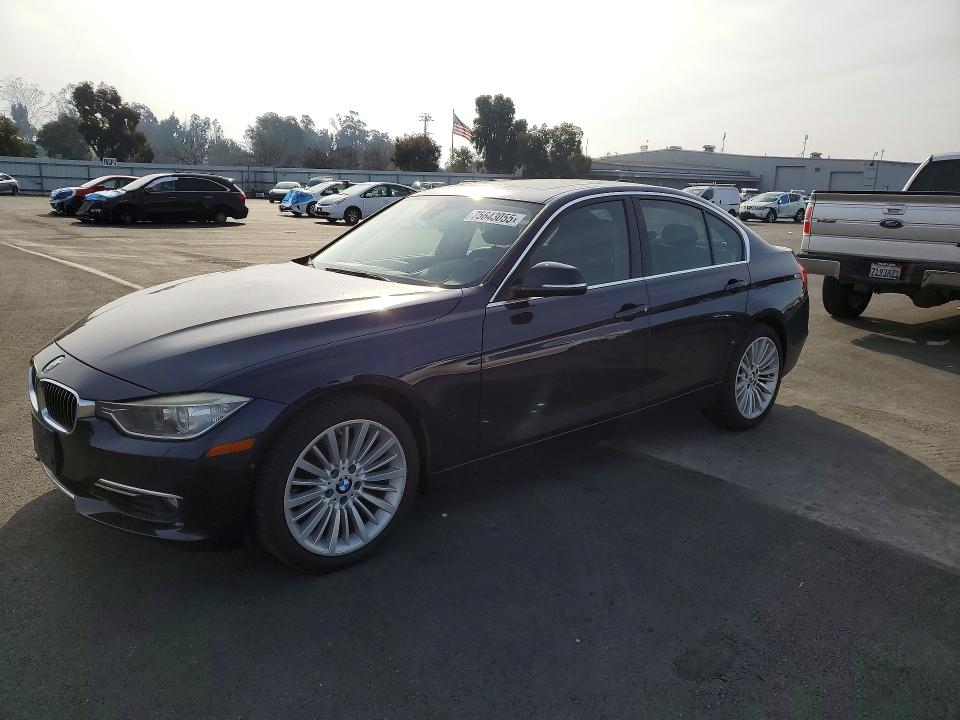 BMW 328 I 2013 with VIN WBA3A5C50DF350839 - Photo from auction