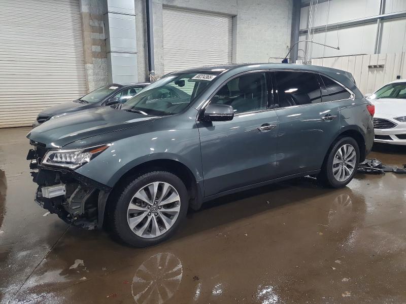 ACURA MDX TECHNO 2015 with VIN 5FRYD4H40FB021848 - Photo from auction