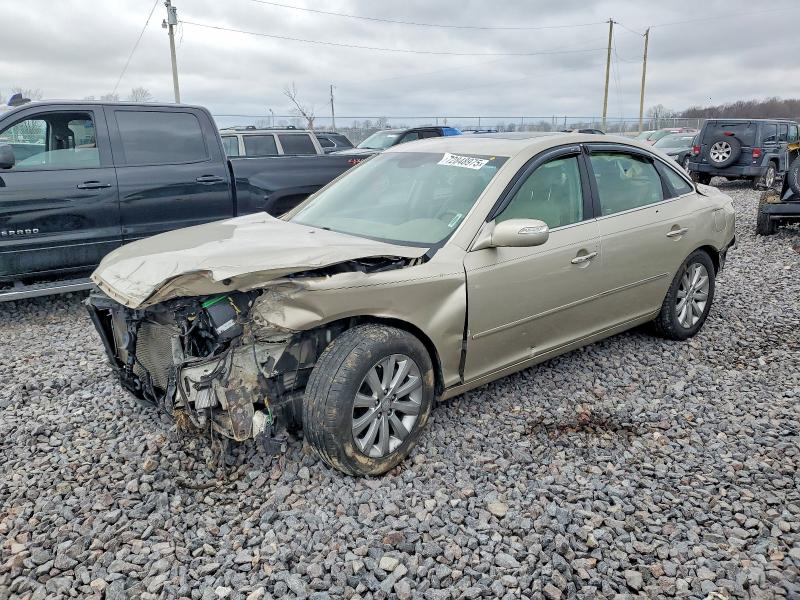HYUNDAI AZERA 2009 with VIN KMHFC46FX9A343261 - Photo from auction