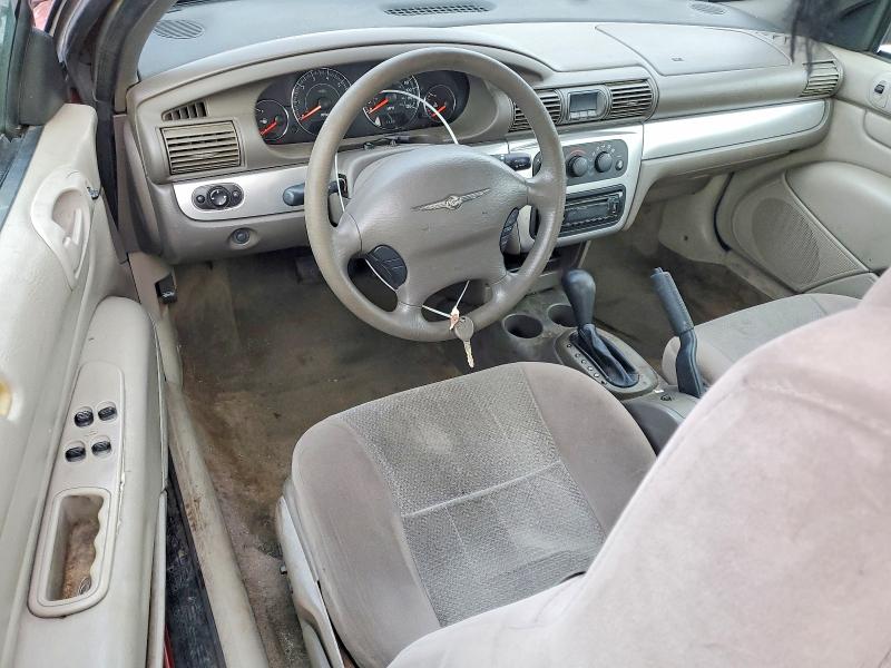 Photo 8 from auction – 2006 CHRYSLER SEBRING with VIN 1C3EL55R96N257448