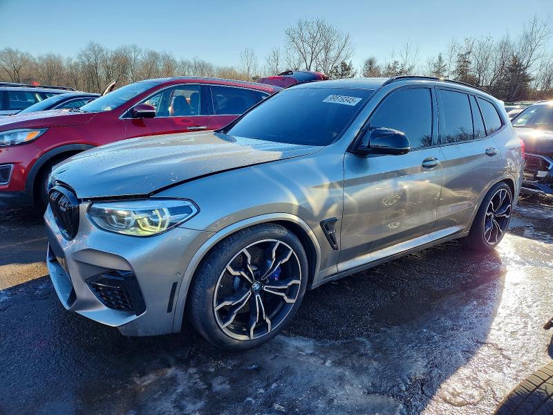BMW X3 M COMPE 2021 with VIN 5YMTS0C06M9F33422 - Photo from auction