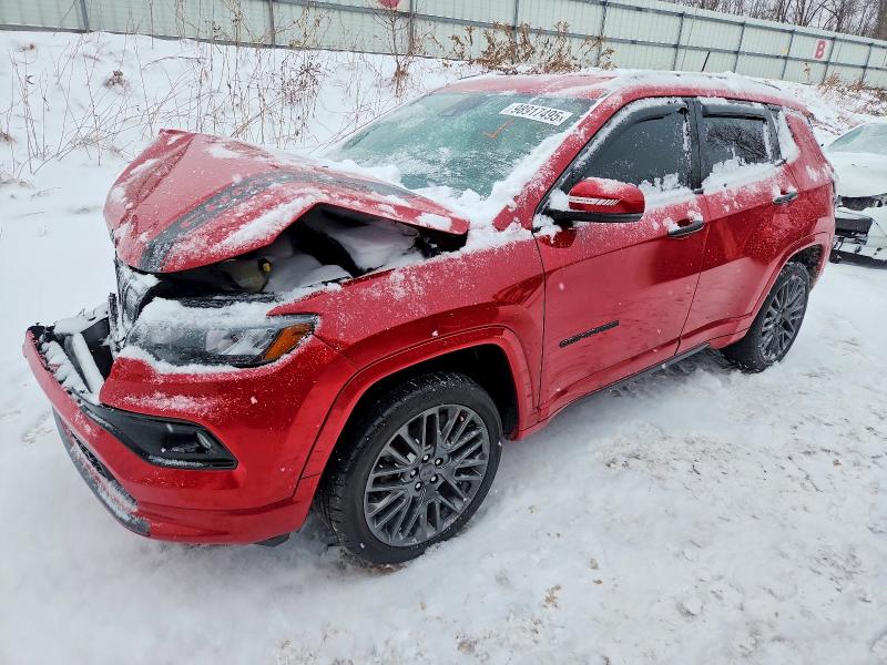 JEEP COMPASS LI 2022 with VIN 3C4NJDCB4NT136018 - Photo from auction