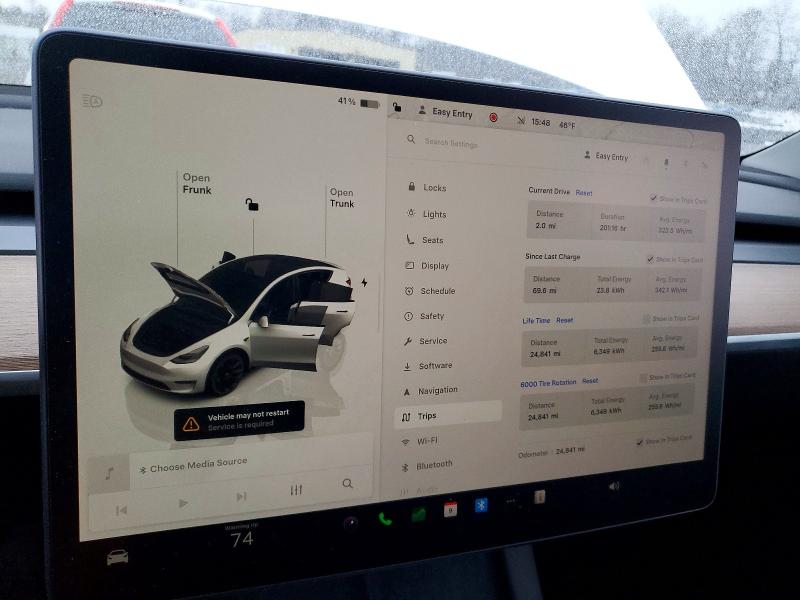Photo 9 from auction – 2023 TESLA MODEL Y with VIN 7SAYGDEE9PA148928