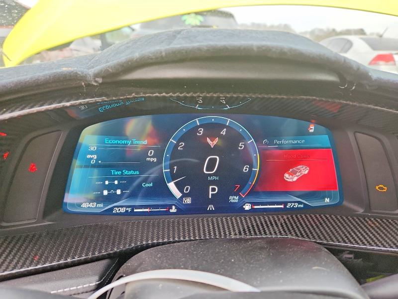Photo 9 from auction – 2024 CHEVROLET CORVETTE E with VIN 1G1YL3D40R5200121