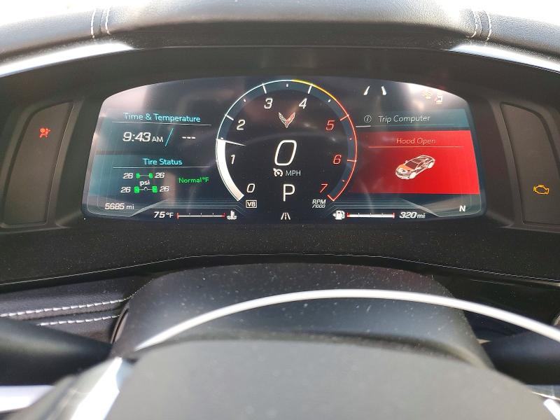 Photo 9 from auction – 2024 CHEVROLET CORVETTE S with VIN 1G1YA2D43R5119050