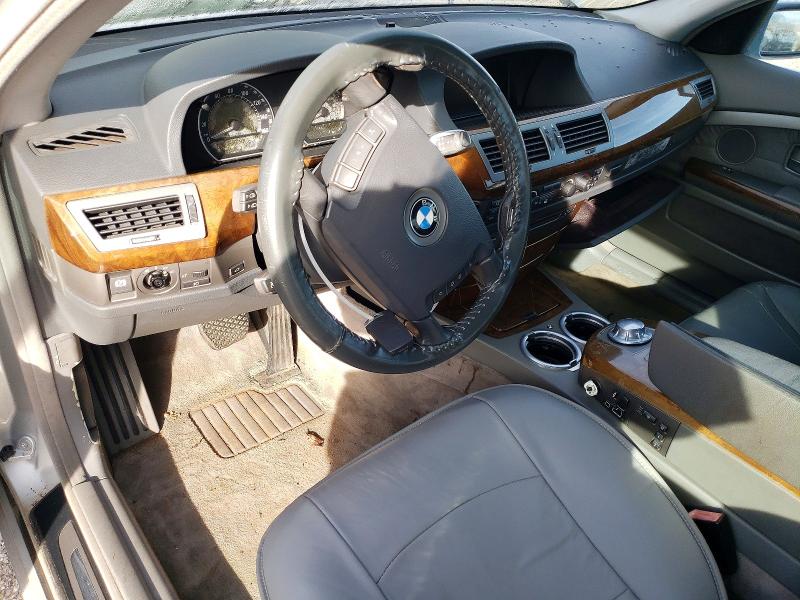 Photo 8 from auction – 2002 BMW 745 with VIN WBAGL63432DP53215