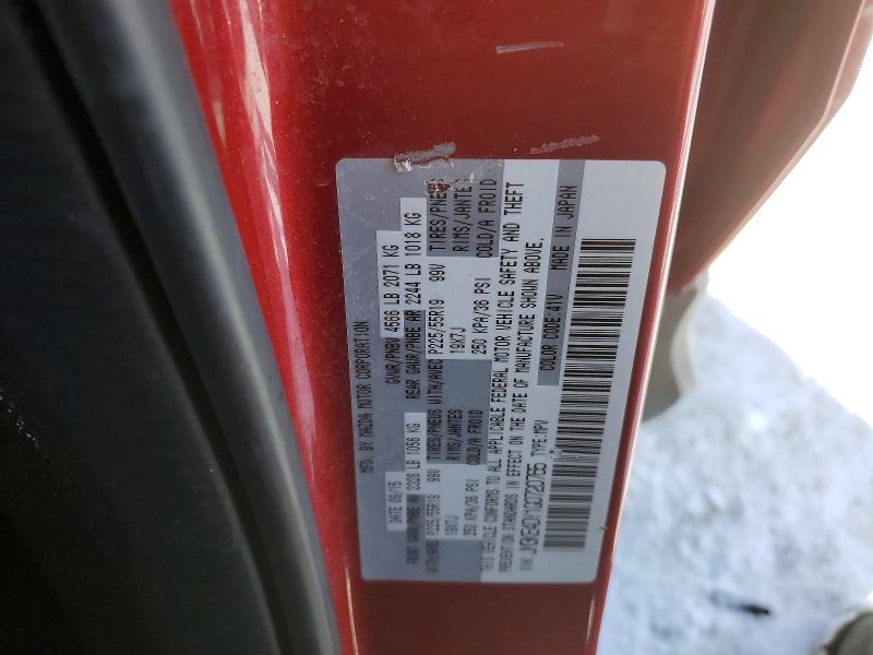 Photo 14 from auction – 2016 MAZDA CX-5 GT with VIN JM3KE4DY1G0720765