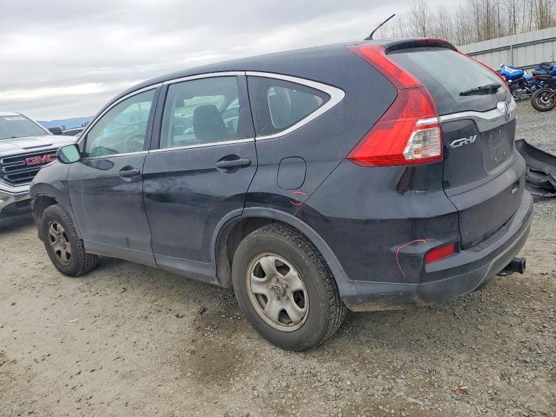 Photo 2 from auction – 2016 HONDA CR-V LX with VIN 2HKRM4H39GH703692