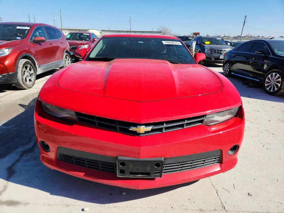 Photo 5 from auction – 2014 CHEVROLET CAMARO LT with VIN 2G1FF1E31E9314313