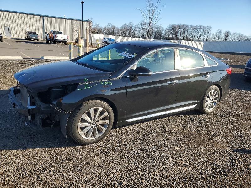 HYUNDAI SONATA 2015 with VIN 5NPE34AF7FH198918 - Photo from auction