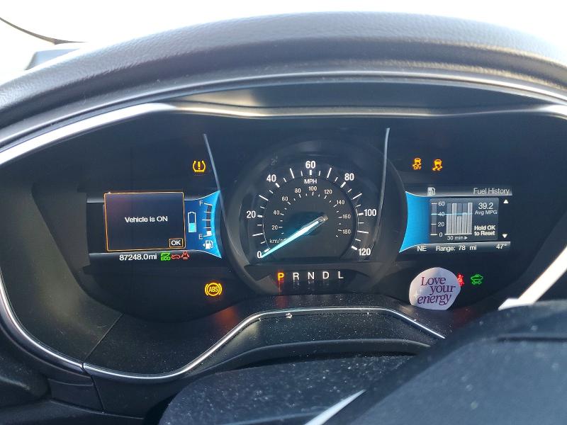 Photo 9 from auction – 2017 FORD FUSION SE with VIN 3FA6P0LU3HR222599