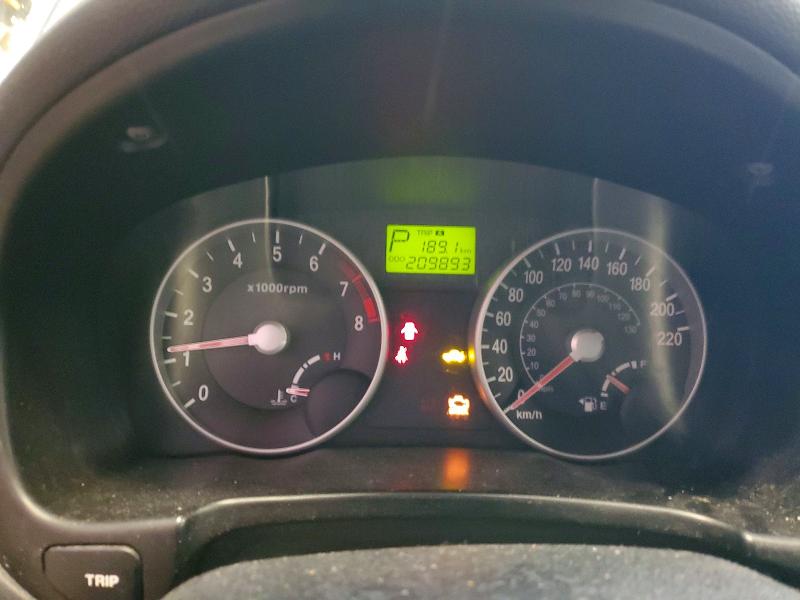 Photo 9 from auction – 2007 HYUNDAI ACCENT BAS with VIN KMHCN35C07U035865