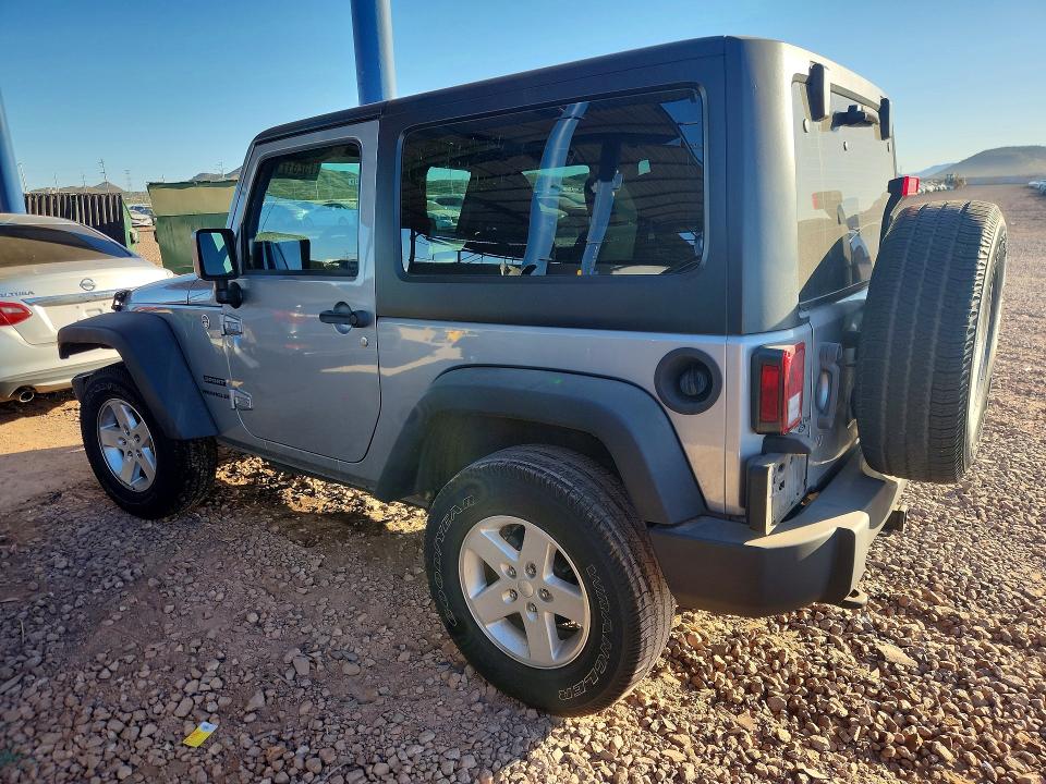 Photo 2 from auction – 2015 JEEP WRANGLER S with VIN 1C4AJWAG1FL650933