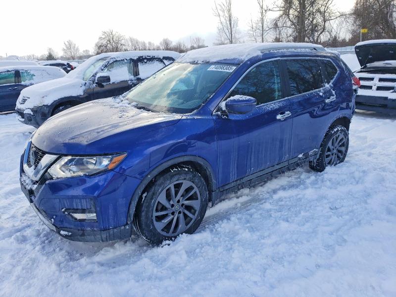 NISSAN ROGUE S 2017 with VIN 5N1AT2MT8HC865588 - Photo from auction