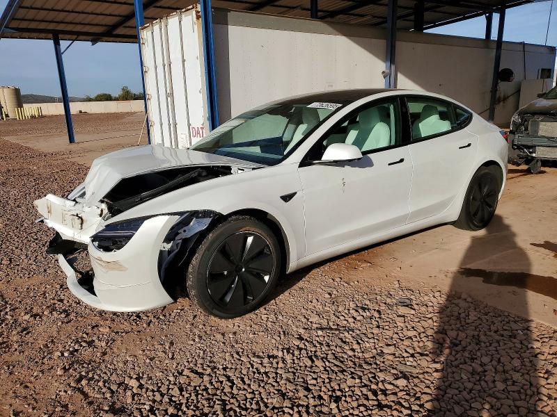 TESLA MODEL 3 2024 with VIN 5YJ3E1EA7RF833752 - Photo from auction