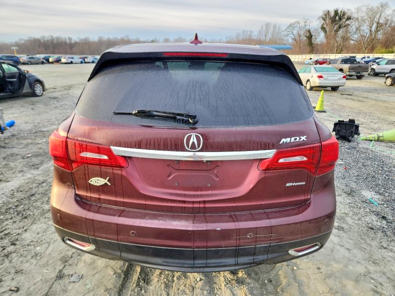 Photo 6 from auction – 2014 ACURA MDX with VIN 5FRYD4H4XEB003503