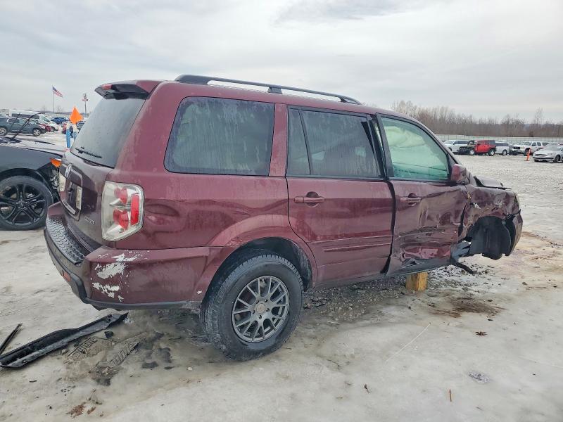 Photo 3 from auction – 2007 HONDA PILOT EX with VIN 2HKYF18417H526164