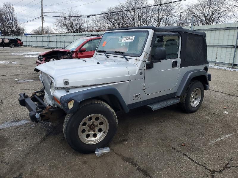 JEEP WRANGLER 2004 with VIN 1J4FA39S54P792280 - Photo from auction