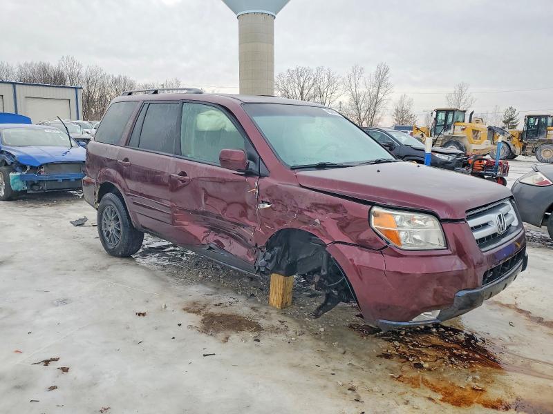 Photo 4 from auction – 2007 HONDA PILOT EX with VIN 2HKYF18417H526164