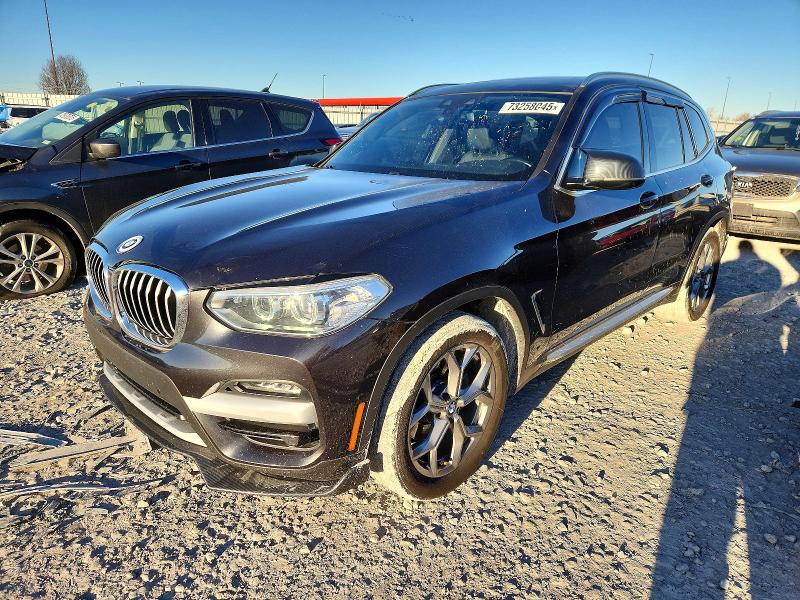 Photo 1 from auction – 2021 BMW X3 SDRIVE3 with VIN 5UXTY3C07M9F93197