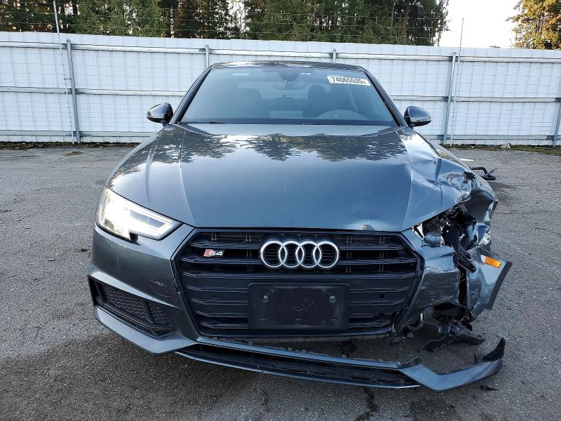 Photo 5 from auction – 2018 AUDI S4 PREMIUM with VIN WAUB4AF44JA212437