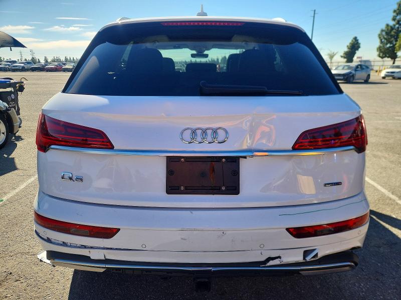 Photo 6 from auction – 2021 AUDI Q5 PREMIUM with VIN WA1AAAFY8M2051724