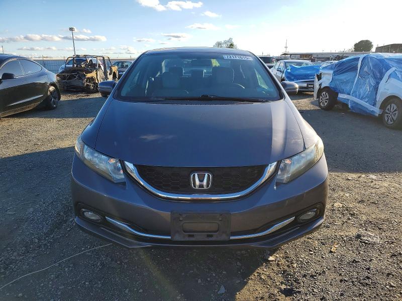 Photo 5 from auction – 2014 HONDA CIVIC EXL with VIN 19XFB2F98EE263650