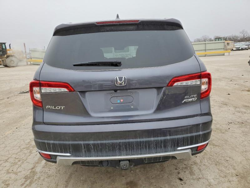 Photo 6 from auction – 2022 HONDA PILOT ELIT with VIN 5FNYF6H05NB059093