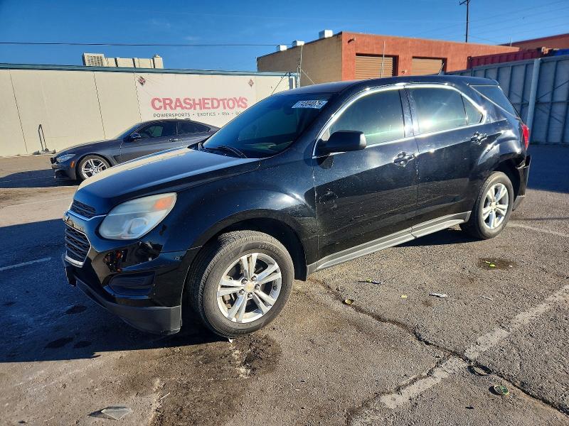 CHEVROLET EQUINOX 2017 with VIN 2GNALBEK7H1546240 - Photo from auction