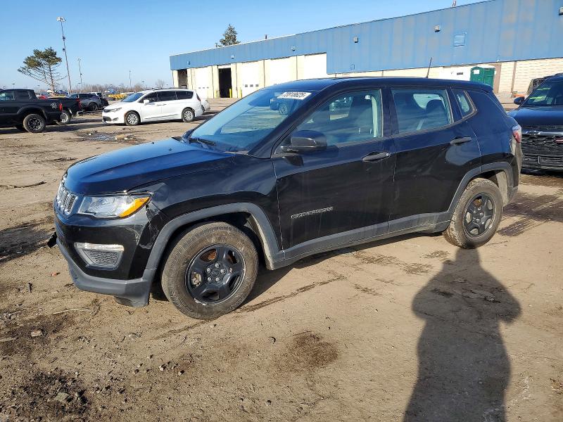 Photo 1 from auction – 2019 JEEP COMPASS SP with VIN 3C4NJCAB6KT850967