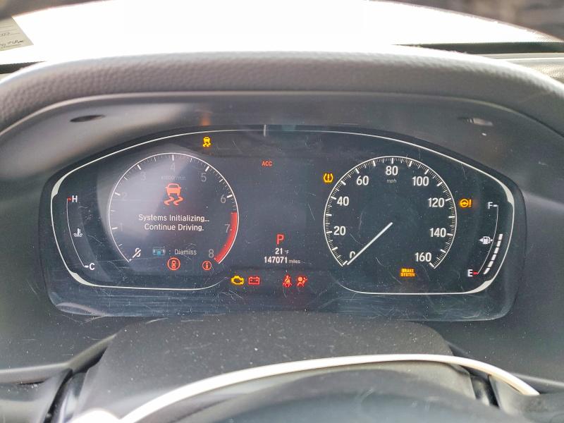 Photo 9 from auction – 2018 HONDA ACCORD with VIN 1HGCV1F3XJA095184