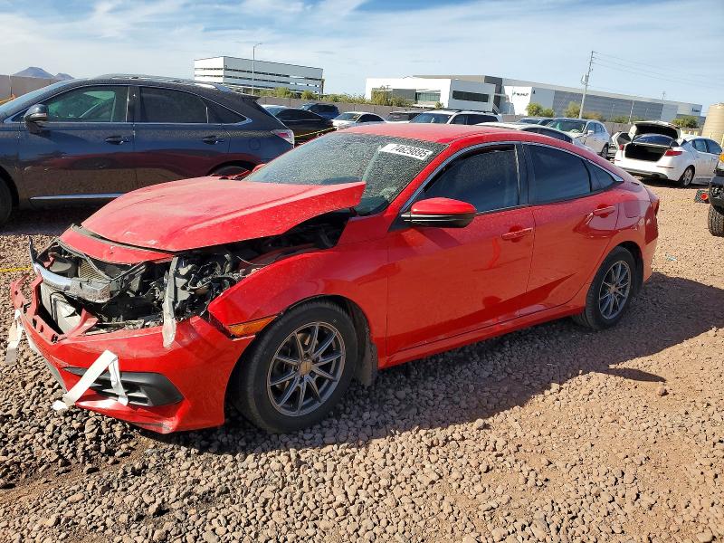 HONDA CIVIC LX 2017 with VIN 2HGFC2F55HH508201 - Photo from auction