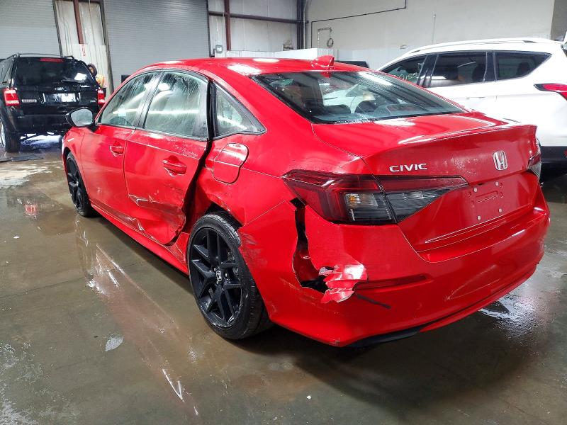 Photo 2 from auction – 2025 HONDA CIVIC with VIN 2HGFE2F53SH563067
