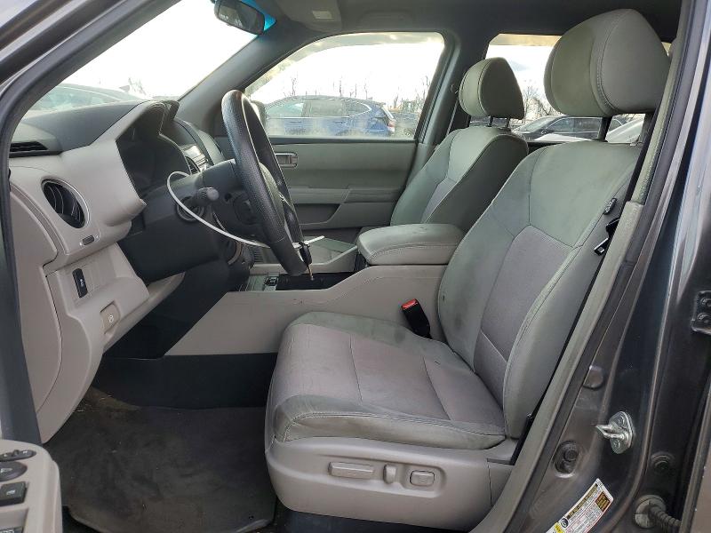 Photo 7 from auction – 2013 HONDA PILOT EX with VIN 5FNYF4H47DB069548