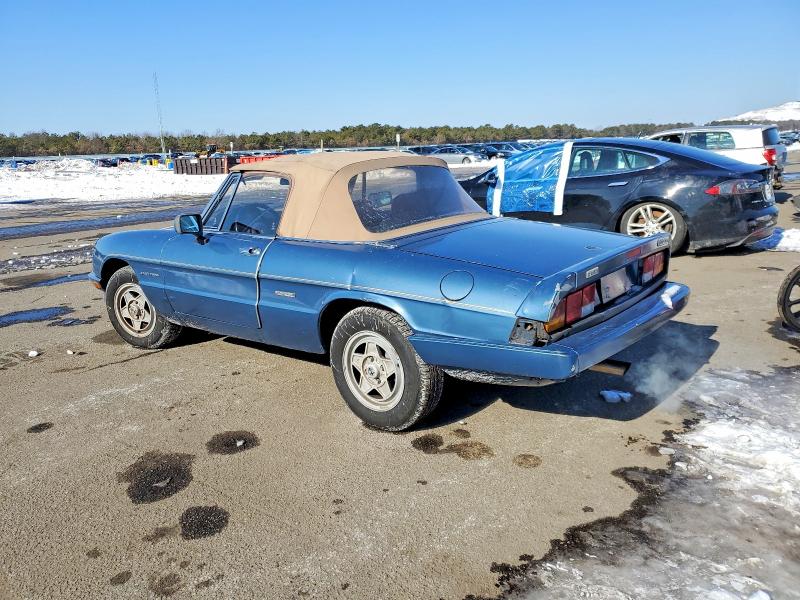 Photo 2 from auction – 1986 ALFA ROMEO SPIDER with VIN ZARBA5410G1037419