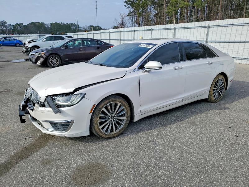 LINCOLN MKZ SELECT 2018 with VIN 3LN6L5D95JR619245 - Photo from auction