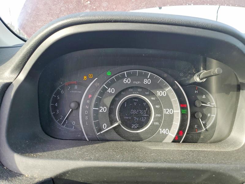 Photo 9 from auction – 2015 HONDA CR-V LX with VIN 2HKRM4H38FH701561