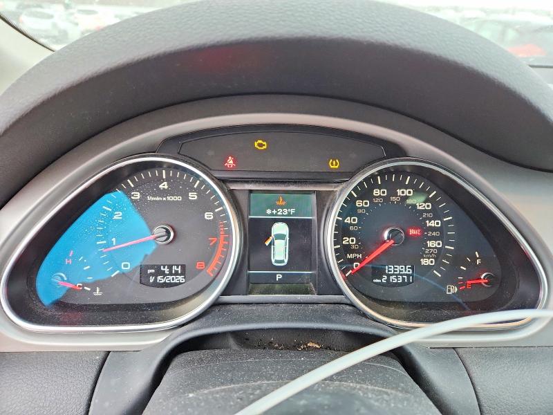 Photo 9 from auction – 2014 AUDI Q7 PREMIUM with VIN WA1LGAFE0ED019675