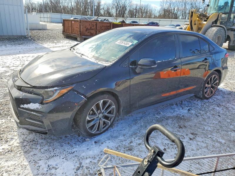 TOYOTA COROLLA SE 2022 with VIN 5YFS4MCE4NP102684 - Photo from auction