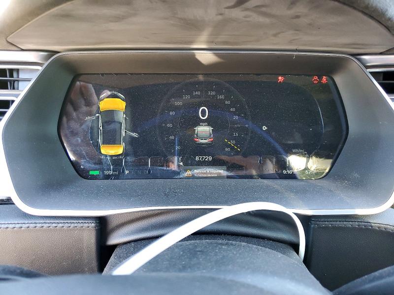 Photo 9 from auction – 2014 TESLA MODEL S with VIN 5YJSA1H12EFP55541