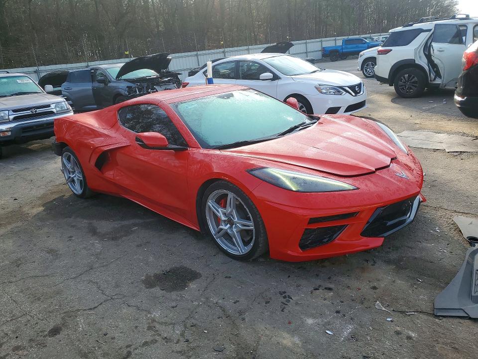 Photo 4 from auction – 2020 CHEVROLET CORVETTE with VIN 1G1Y72D49L5100668