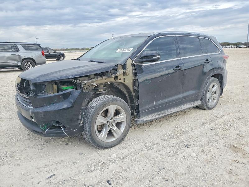 TOYOTA HIGHLANDER 2016 with VIN 5TDYKRFH4GS158184 - Photo from auction