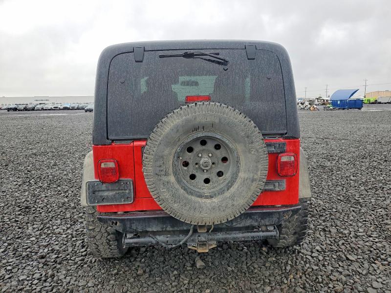 Photo 6 from auction – 2004 JEEP WRANGLER X with VIN 1J4FA39S84P756874