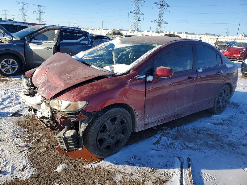 HONDA CIVIC LX 2009 with VIN 19XFA16569E044878 - Photo from auction