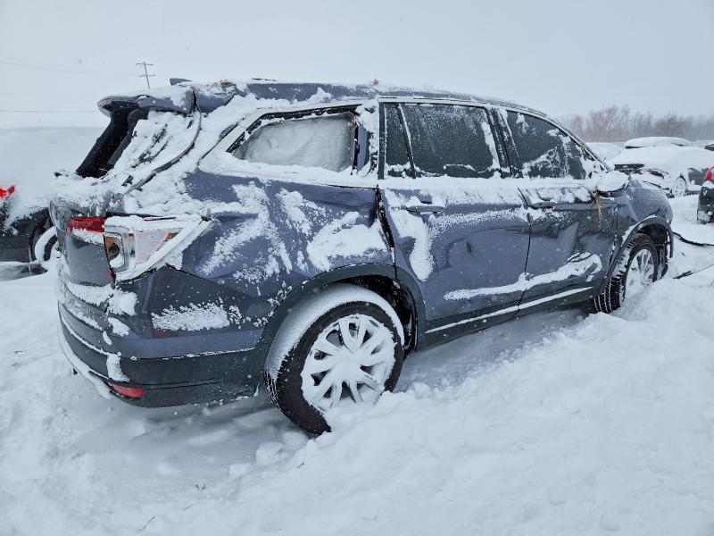 Photo 3 from auction – 2022 HONDA PILOT EXL with VIN 5FNYF5H57NB017014