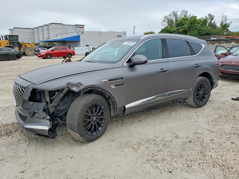 GENESIS GV80 2021 with VIN KMUHB4SB6MU047810 - Photo from auction