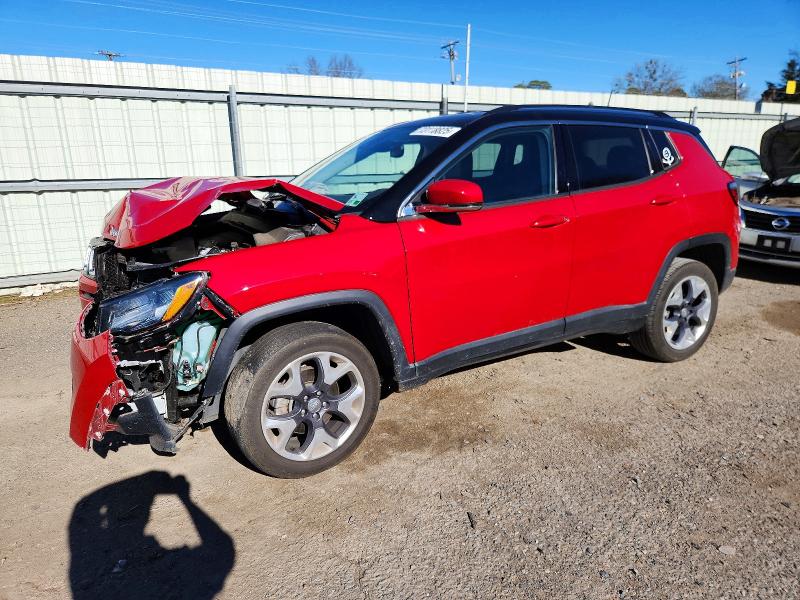 JEEP COMPASS 2021 with VIN 3C4NJDCB0MT554476 - Photo from auction