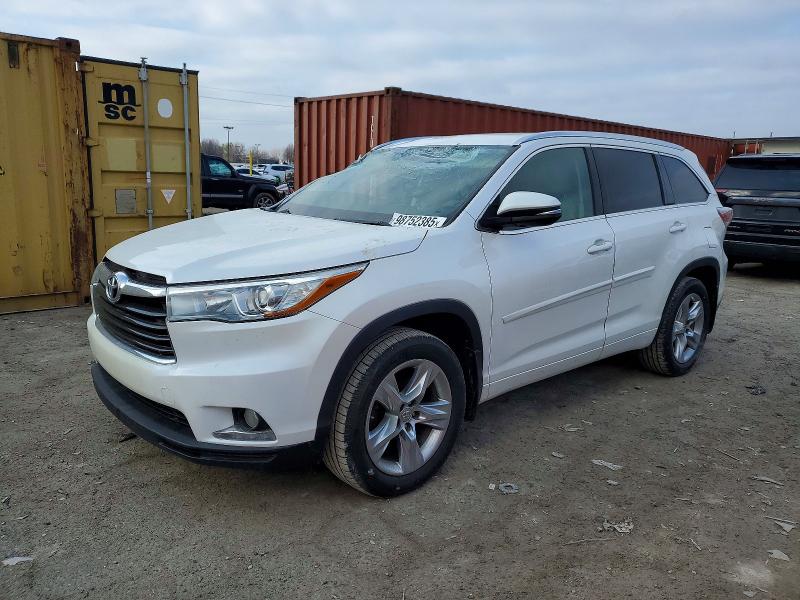 TOYOTA HIGHLANDER 2015 с VIN 5TDDKRFH9FS162244 - Фото с аукциона