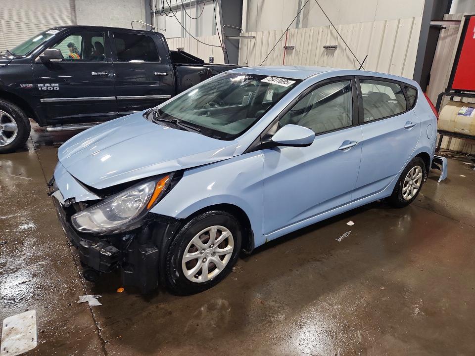 HYUNDAI ACCENT 2012 with VIN KMHCT5AE4CU057449 - Photo from auction